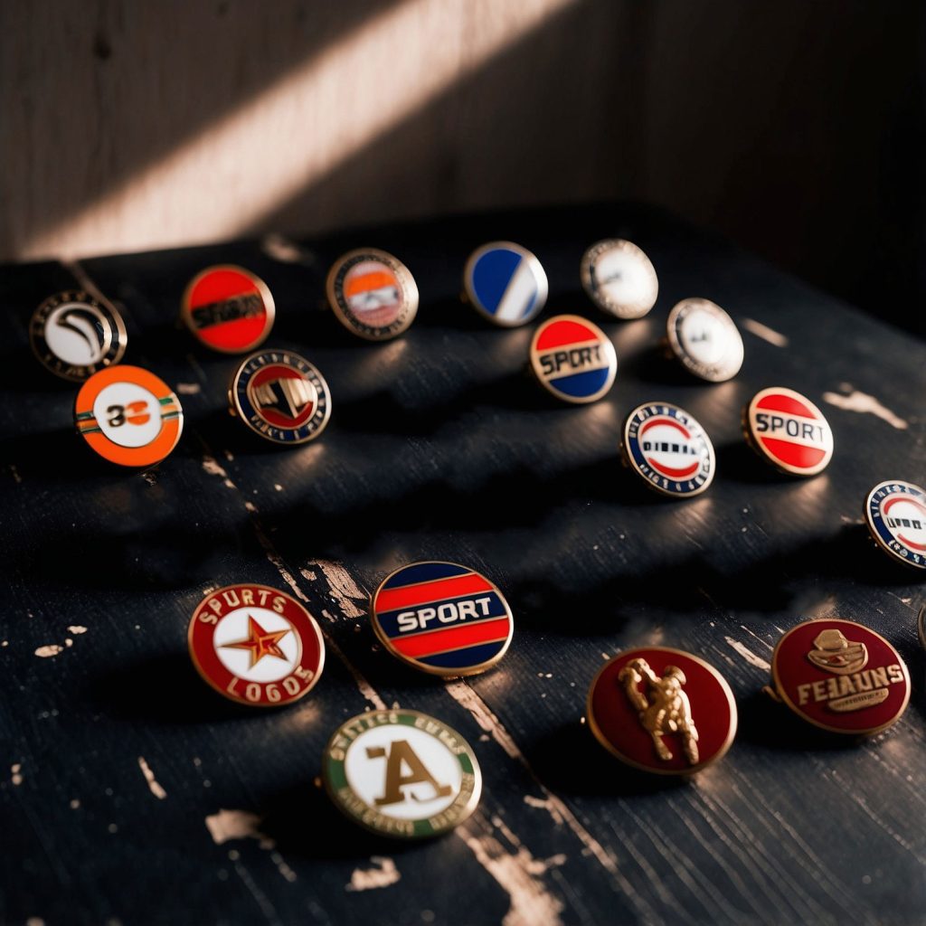 sports lapel pins