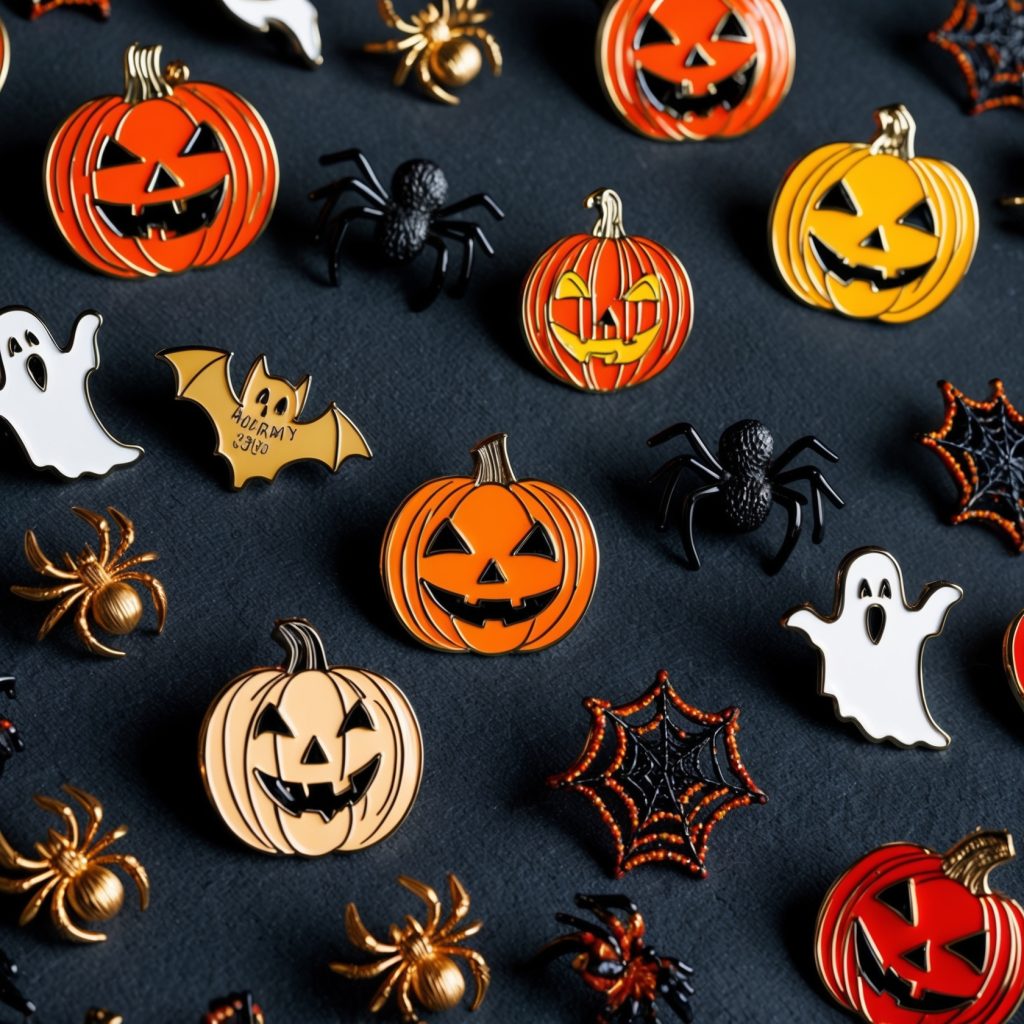 Halloween lapel pins