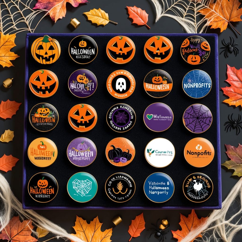 Halloween lapel pins