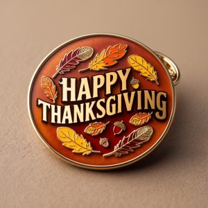 Thanksgiving lapel pins