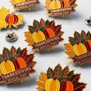 Thanksgiving lapel pins for